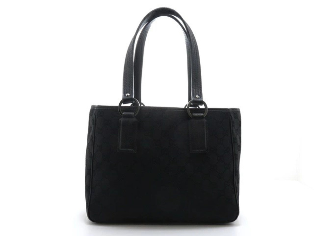 Gucci GG Canvas Tote Bag Calfskin